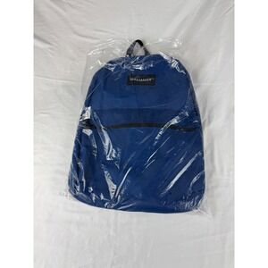Trailmaker Navy Blue Backpack Book Bag School Travel Laptop Ready